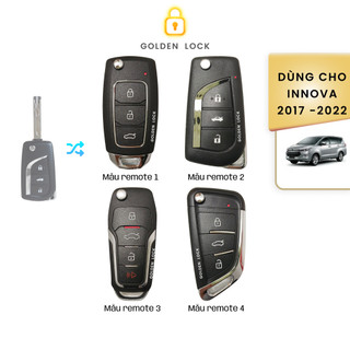 Chìa khoá gập toyota innova 2017-2022