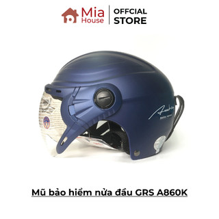 Nón bảo hiểm nửa đầu GRS A860K – dành cho người có size đầu hơi lớn