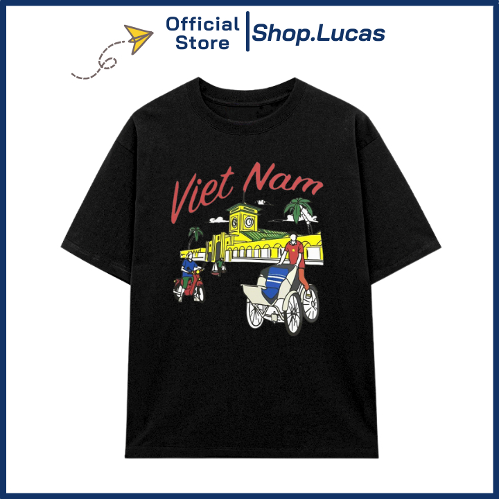 Áo Thun VIỆT NAM Mặc Đi Du Lịch Phượt Áo Nhóm Áo Team Unisex Nam Nữ Shop.Lucas