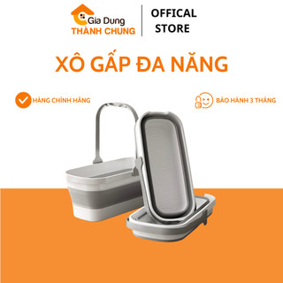 Xô gấp gọn Thành Chung tiện lợi dễ dàng sử dụng