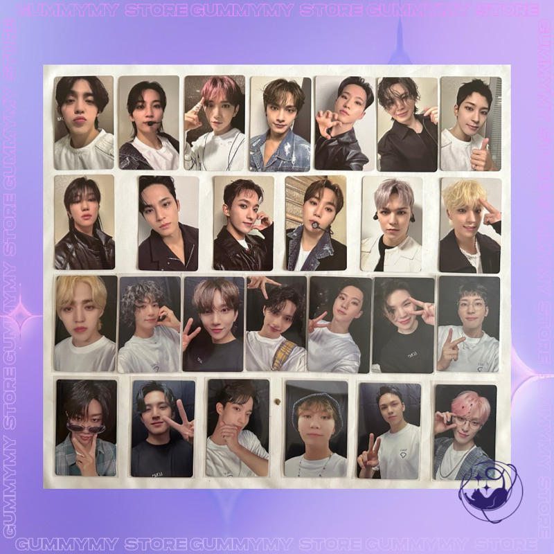 SEVENTEEN - ảnh thẻ bo góc card FML đợt Lucky Draw KMS YZY chính hãng