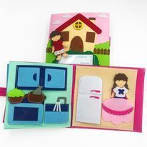Sách vải Sabe Một ngày của bé