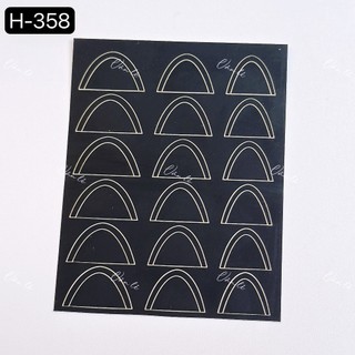 Sticker dán móng dặm ombre , fen đầu móng nail