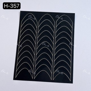 Sticker dán móng dặm ombre , fen đầu móng nail