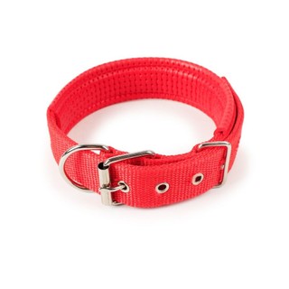 Vòng cổ 2 lớp lót đệm cho chó 4 size nhiều màu keymiu
