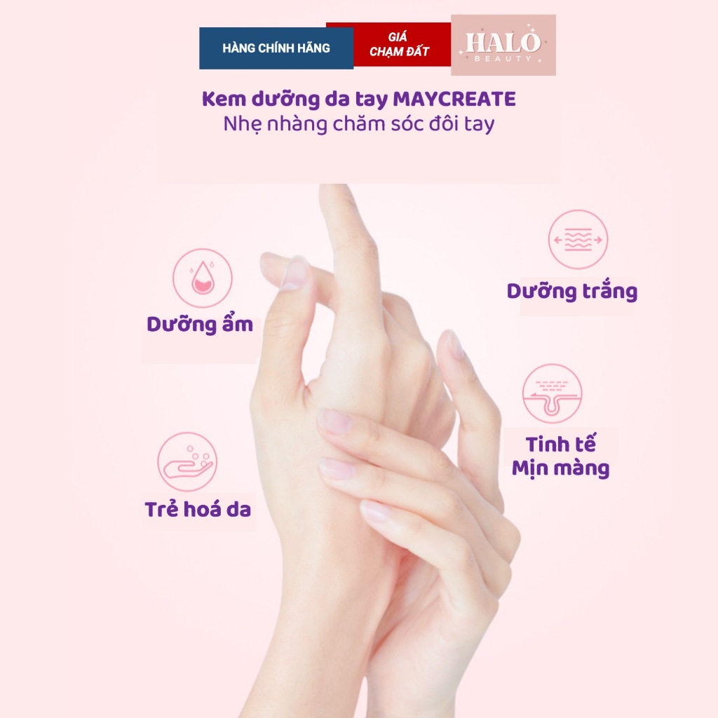 Kem dưỡng da tay Maycreat dưỡng ẩm mềm mịn da tay nội địa Trung tiện lợi