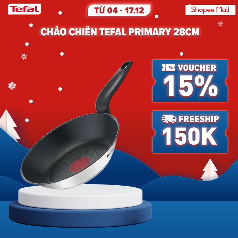 Chảo chiên inox chống dính đáy từ Tefal Primary 28cm