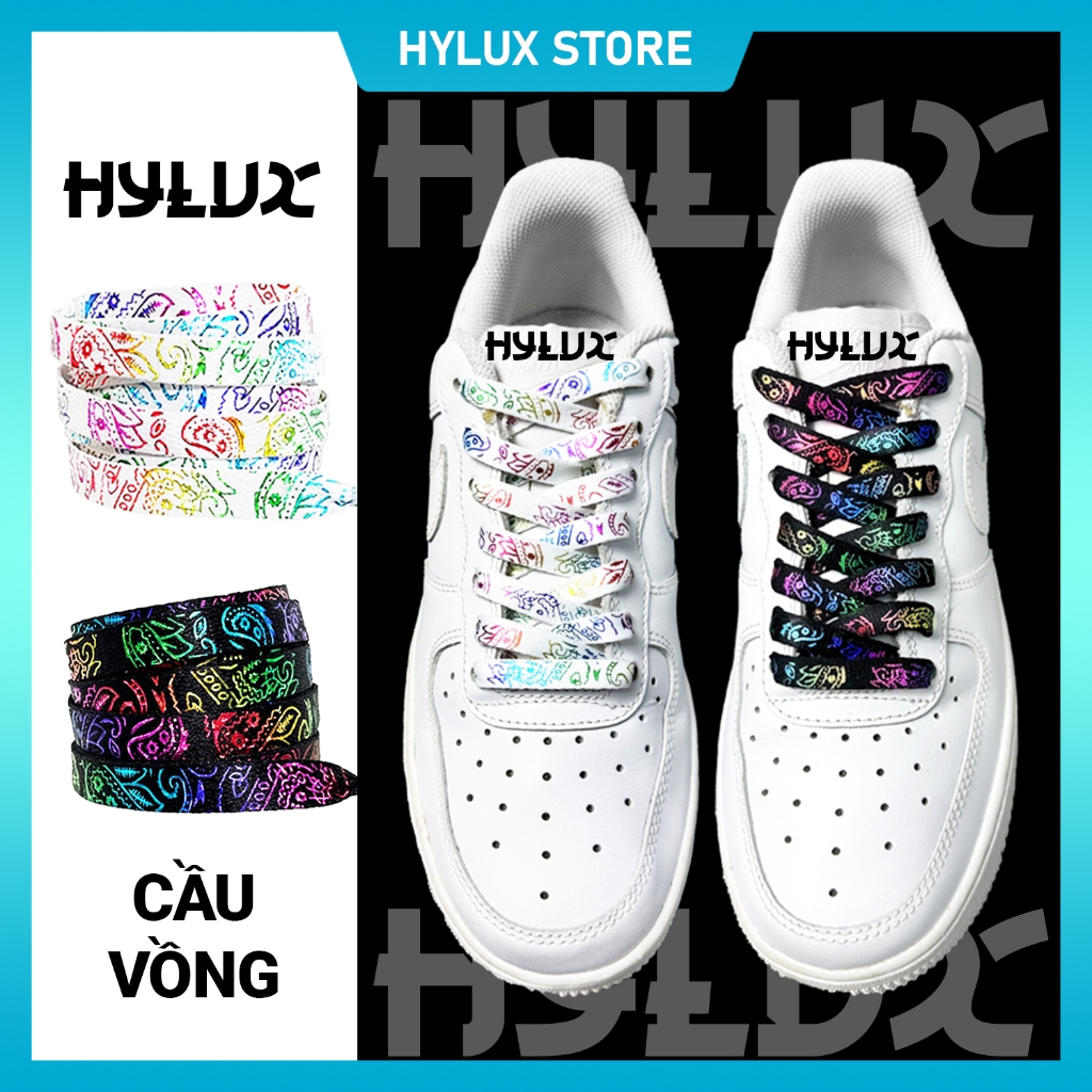 Dây giày Trắng, Đen dày dặn, cao cấp cho mọi mẫu giày - Dây giày thể thao