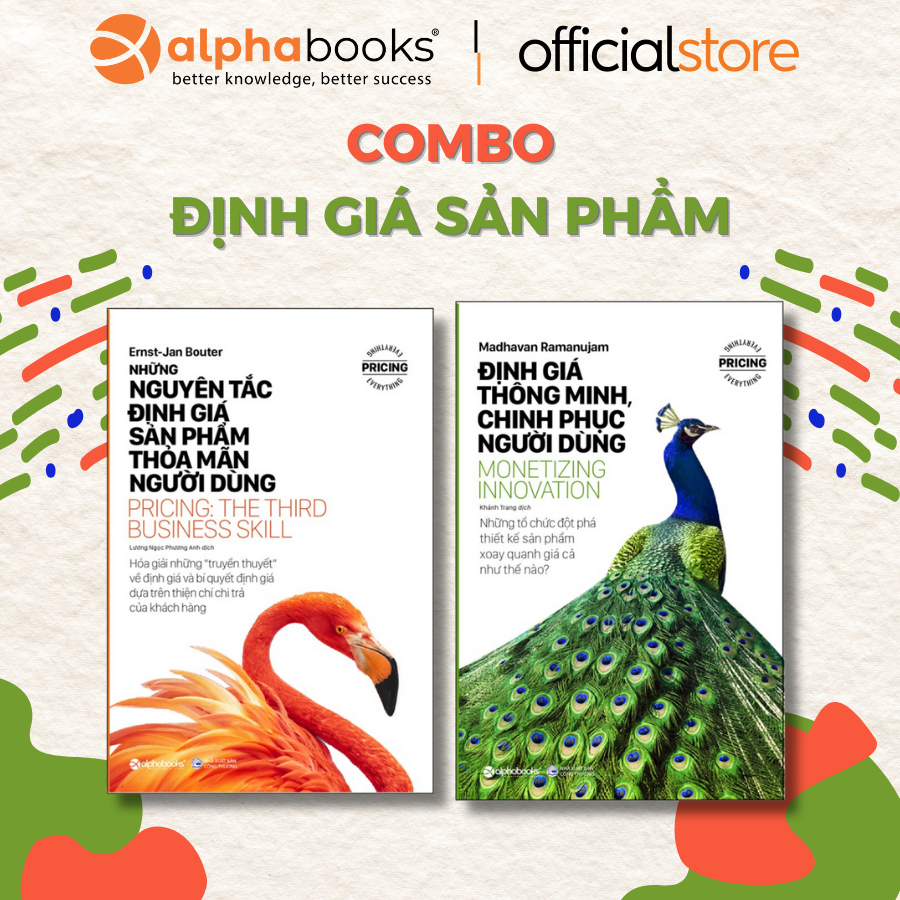 Sách - Combo Định Giá Thông Minh + Nguyên Tắc Định Giá Thỏa Mãn Người Dùng