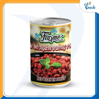 Đậu đỏ ngâm đường phèn farme 560gr