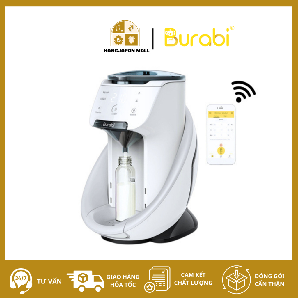 Máy pha sữa thông minh Burabi Plus +