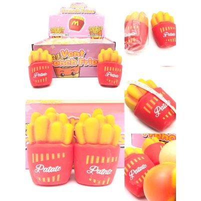 Đồ chơi bóp nước ngọt khoai tây DCB29 đồ ăn nhanh squishy toy