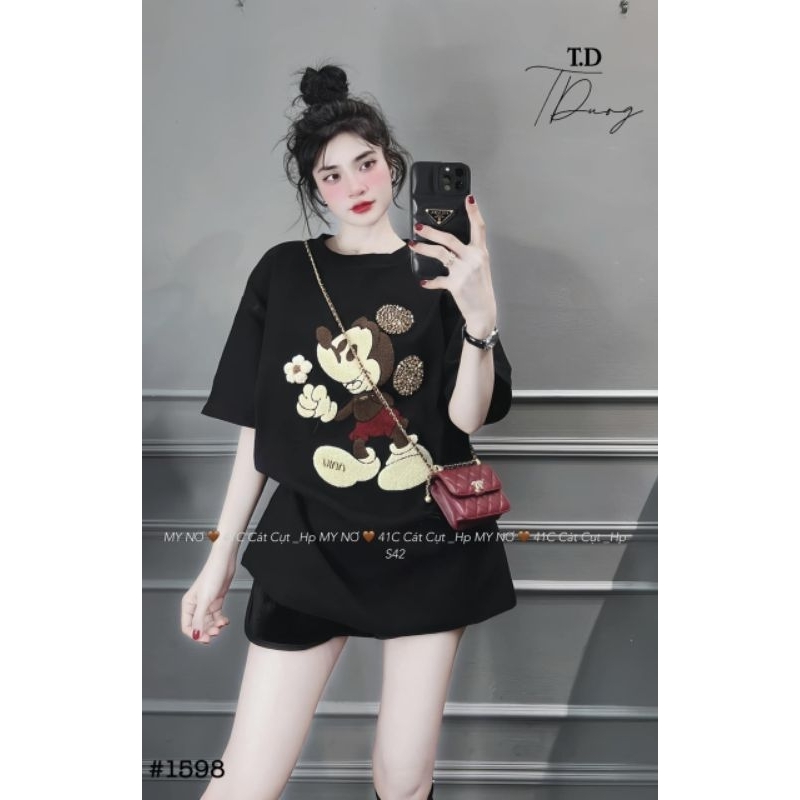 Áo phông mickey đá hàng QCL1