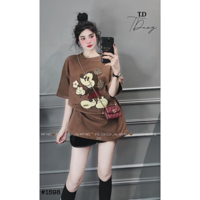 Áo phông mickey đá hàng QCL1