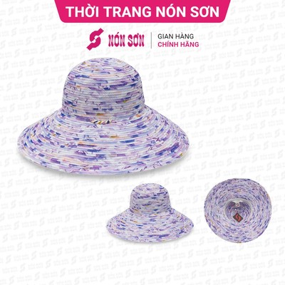 Mũ vành thời trang NÓN SƠN-XH001-3D-TM1HV