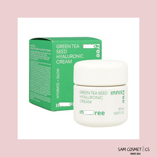 Kem dưỡng trà xanh+ HA Innis 50ml- SAM Cosmetics