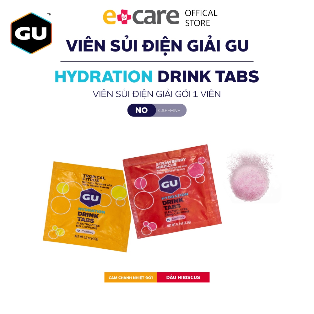 Viên sủi điện giải GU Hydration Drink Tabs 1 viên