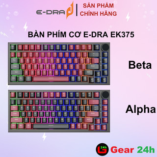 Bàn Phím Cơ EDra EK375 Alpha / Beta ( Switch Blue - Brown Red )