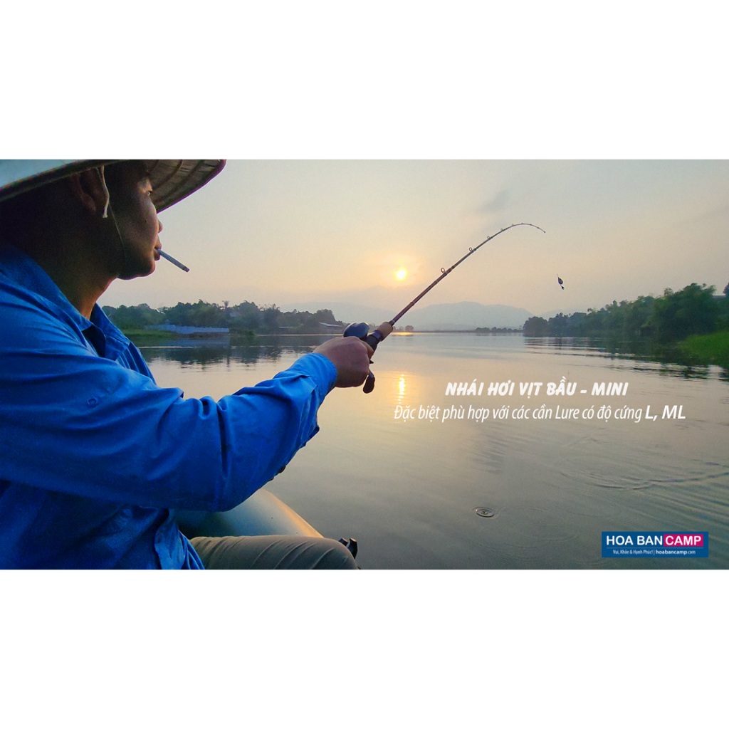 Nhái Hơi Vịt Bầu - Mini | 6g Nổi - 10g Chìm