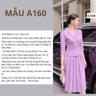 RẬP GIẤY A0 ÁO A160 (KHÔNG CẮT SẴN)