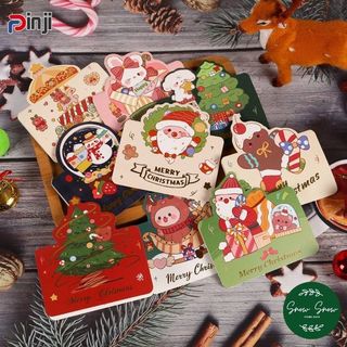 Thiệp chúc mừng Noel, Thiệp giáng sinh nhiều mẫu đáng yêu nhỏ xinh