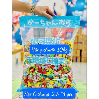 Sỉ 2,5 kg kẹo trái cây không đường vitamin c thơm miệng | kẹo play more nhiều vị