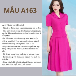 RẬP GIẤY A0 ÁO KÝ GIẢ A163 (KHÔNG CẮT SẴN)