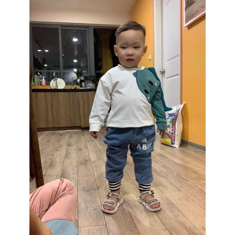 Sét jean da cá/ Sét thu đông cho bé