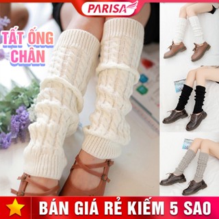Tất Vớ Len Ống Chân Dưới Gối Vân Xoắn Ấm Áp Thời Trang P2446