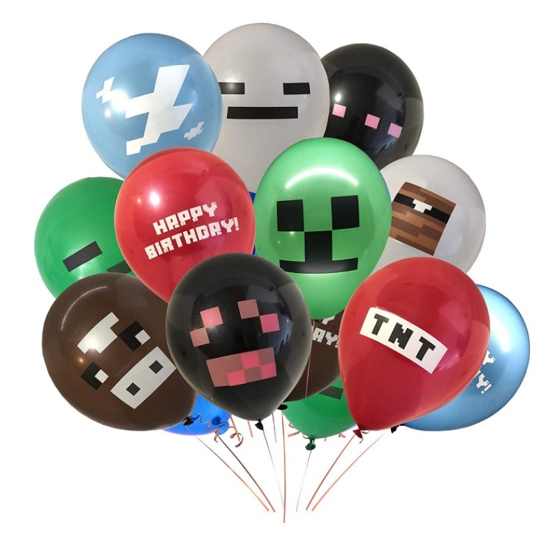 Bóng bay steve minecraft