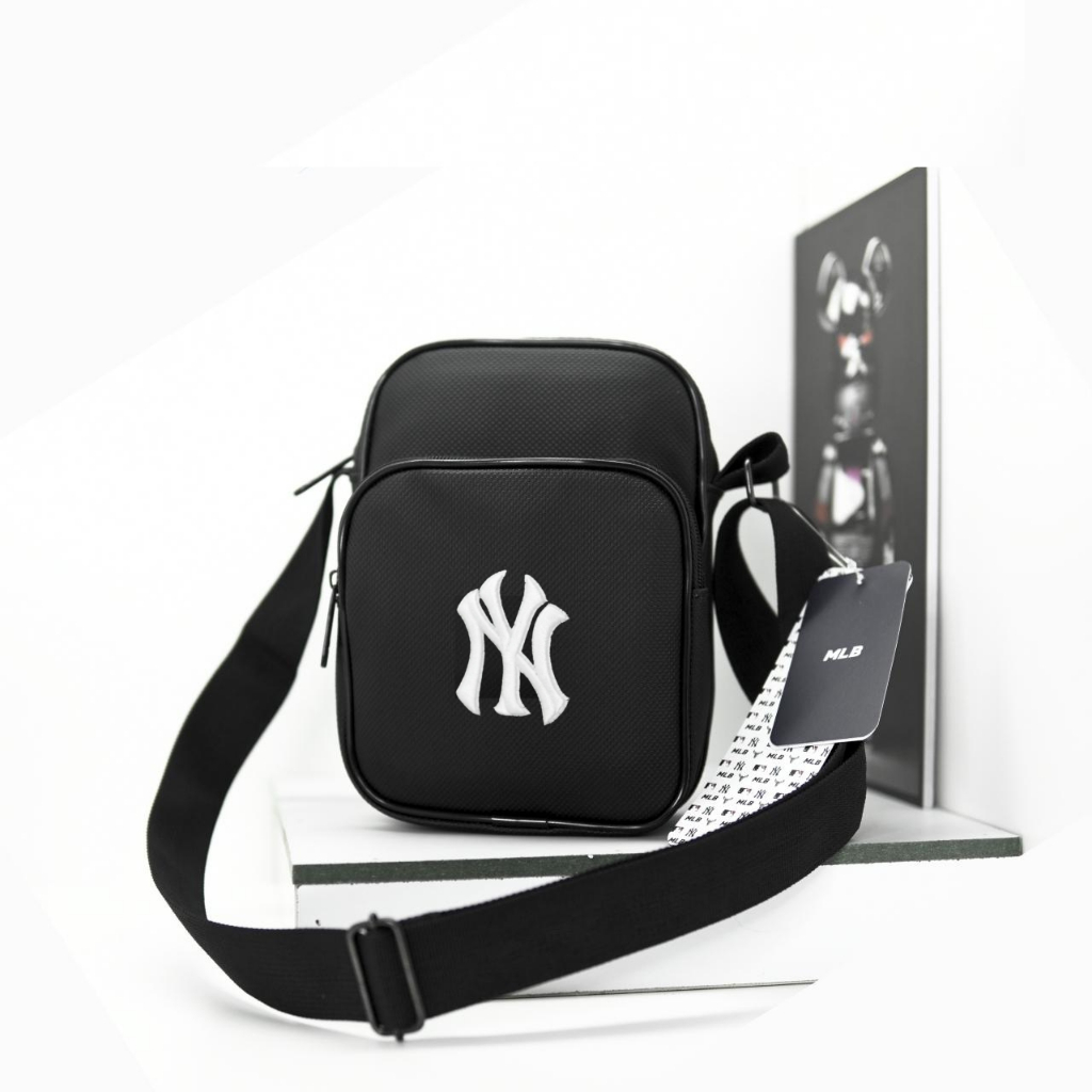 Túi Đeo Chéo MLB Nam Nữ , Túi Đeo Chéo Mini Cao Cấp Chất Liệu Da Si Chống Nước 100% Full Tem Tag_SHOP MIKE TX04