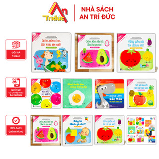 Sách Ehon Song Ngữ Cho Bé 0 3 Tuổi Có File Nghe Đọc Anh Việt Quét QR Bộ 10 Cuốn - Nhà Sách An Trí Đức - V TA 01