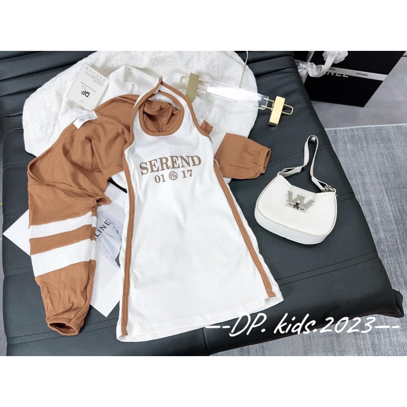 Sét váy body tăm lạnh size nhí đại