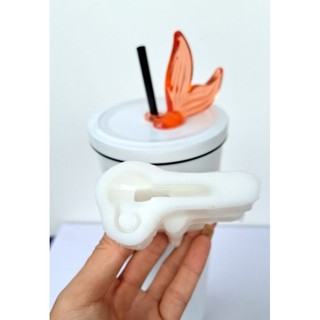 Khuôn silicone hình đuôi Cá / Khuôn làm Resin