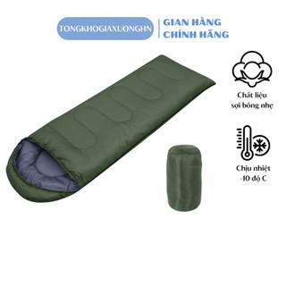Túi ngủ cá nhân dành cho người lớn khi đi du lịch dã ngoại - Túi ngủ văn phòng tiện lợi