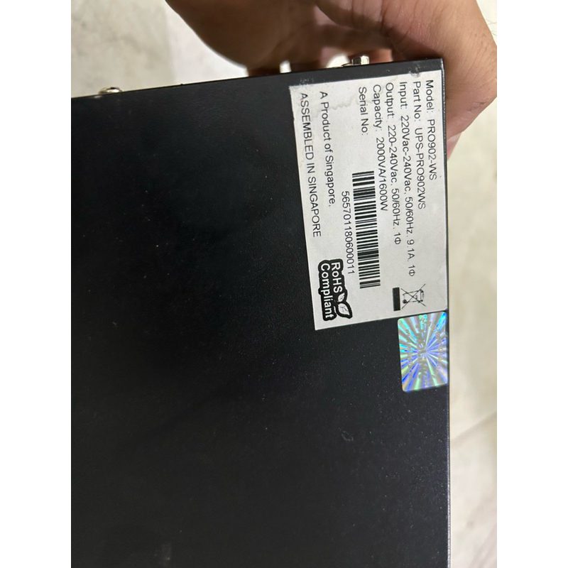 UPS Prolink singapo sine chuẩn online ups hệ 48vdc ra 2kva 1600w full time