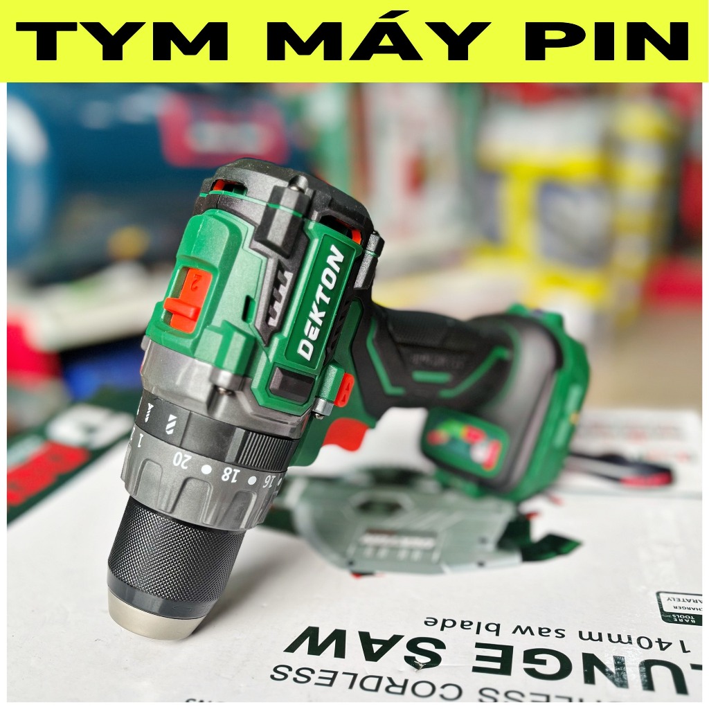 Thân máy khoan pin 3CN DEKTON M21-KB1385PRO – Tym Máy Pin