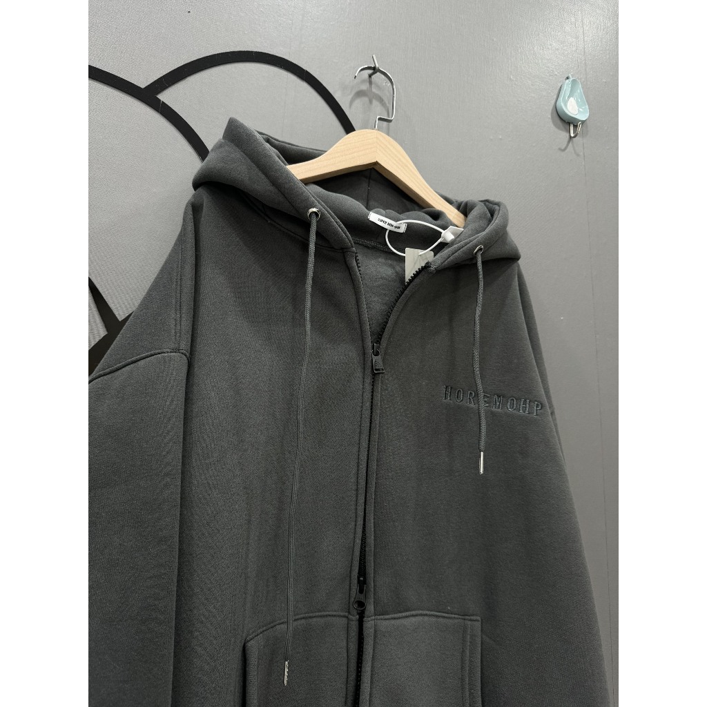 Áo khoác zip nỉ tàu l1 khoá 2 đầu HORE