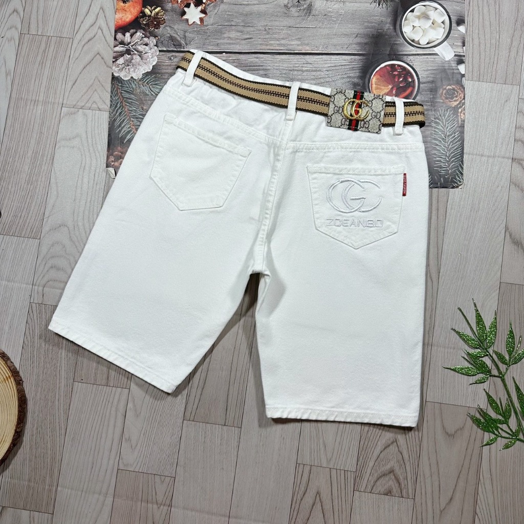 Quần short jean chất bò co giãn- quần lửng nam nhiều mẫu thời trang PN ms204