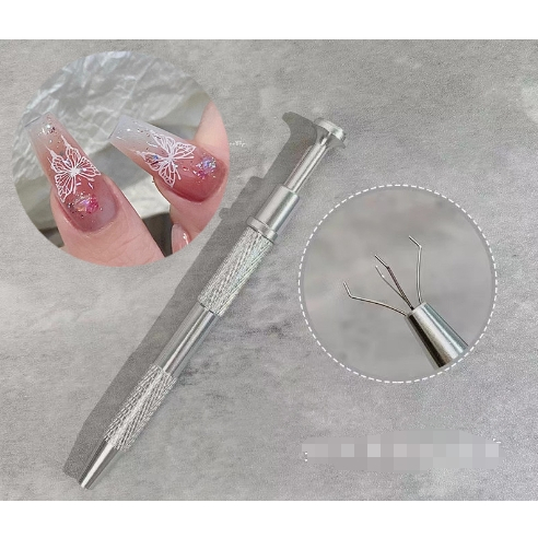 Set 5.10.15.20 bông mút, cây cố định dặm ombre làm nail