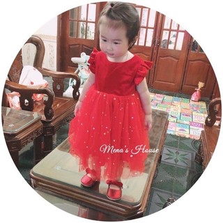 Đầm công chúa Nhung nhí