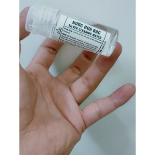 Nước rửa bạc phụ kiện làm trắng sáng trang sức bạc tại nhà