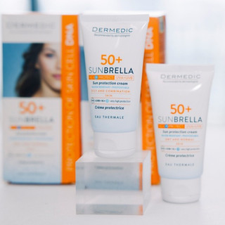 [CHÍNH HÃNG] Kem Chống Nắng Da Dầu DERMEDIC SUNBRELLA Sun Protection Cream Oily and Combination Skin SPF 50+