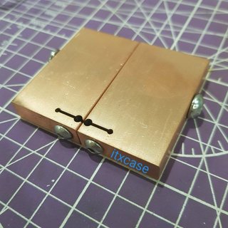 Đầu kẹp kim hàn cell chất liệu đồng đỏ