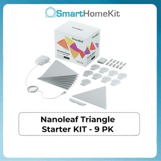 Nanoleaf Triangle Shapes Smarter Kit tam giác - đèn lắp ghép cao cấp thông minh 2021