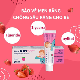 Kem đánh răng kin fluorkin infantil dành cho trẻ em từ 6 tháng tuổi |