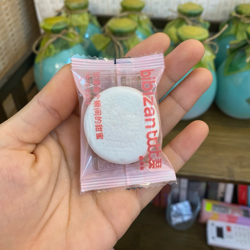 Kẹo bông marshmallow gói 500g  nhân mứt hoa quả