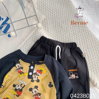 (8-23kg) Set Bộ Cotton Dài Tay Mickey