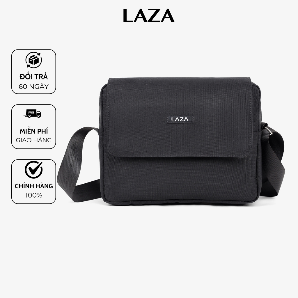 Túi đeo chéo nam nữ Zella Bag 590 - Chất liệu canvas trượt nước cao cấp - Thương hiệu LAZA - Premium collection