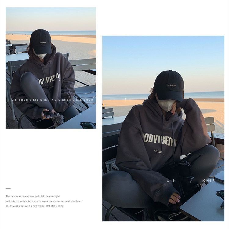 Áo Hoodie GOODVIBESONLY  - Vải Nỉ Bông Form Rộng Không Xù Lông - Nam Nữ Unisex Ulzzang Hàn Quốc 1999shop